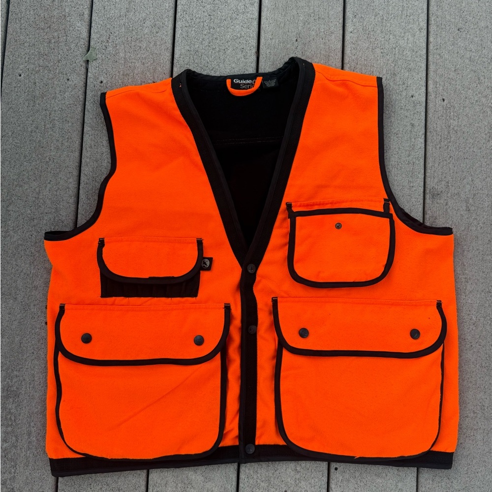Guide Series Men's Orange Vest